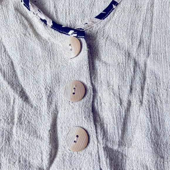 Vintage 90s Midi Dress, Boho, Printed Skirt, Size 18 - Picture 3 of 6